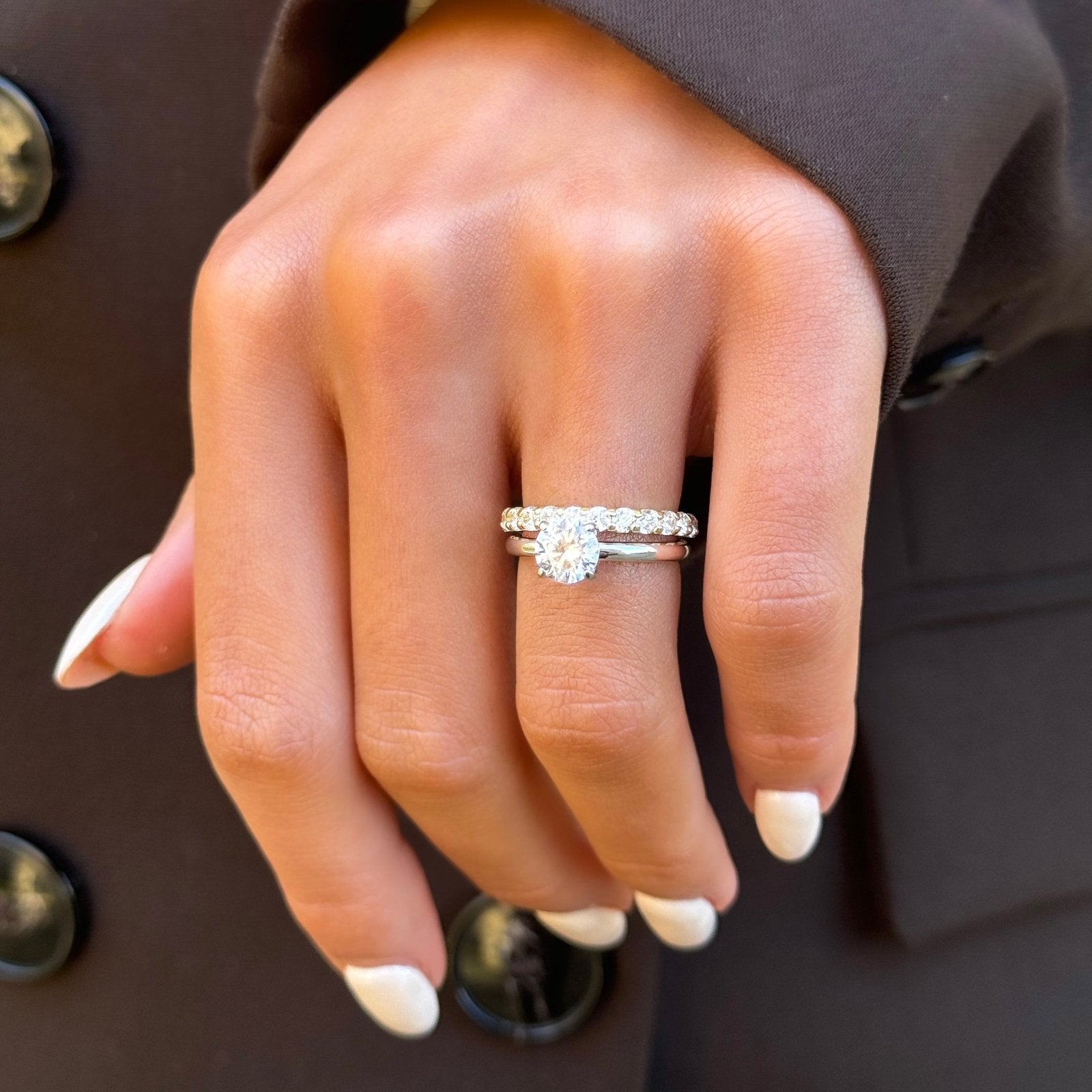 Sterling Silver 1ct Classic Raina Ring