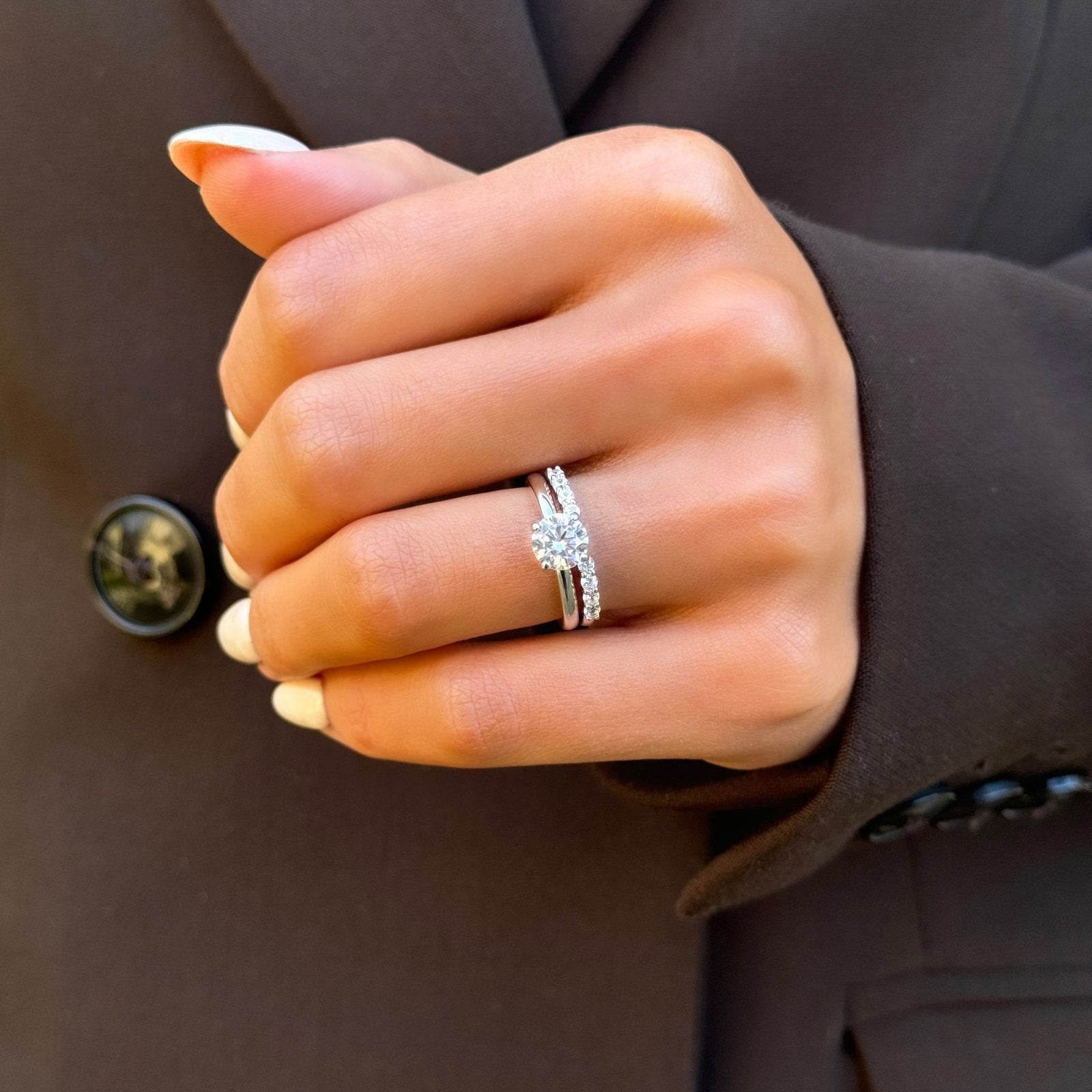 Sterling Silver 1ct Classic Raina Ring