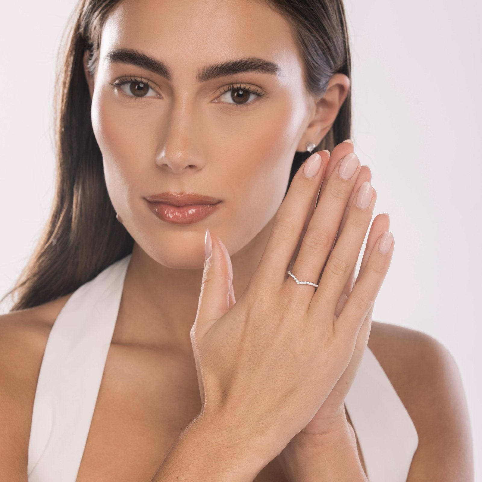 Sterling Silver Wishbone Ring